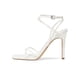 thumbnail image 4 of Zapatos Calvin Klein Tegin - Sandalia con tacón para mujer, color blanco, talla 11, 4 of 5