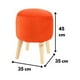 thumbnail image 2 of Pouf Bird Naranjo Felpa 35x35x45 cm, 2 of 3