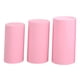 thumbnail image 1 of 3 Piezas De Cubiertas De Soporte De Caja De Exhibición De Pedestal Cilíndrico Suaves Para Boda Rosa, 1 of 5