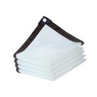 Magideal - Lona Transparente Lona Transparente A Prueba De Nieve Resistente Al Desgarro Aislamiento Cobertizo Tela Cubierta Para Plantas De Jardín Para Acampar P 4X5 Metros