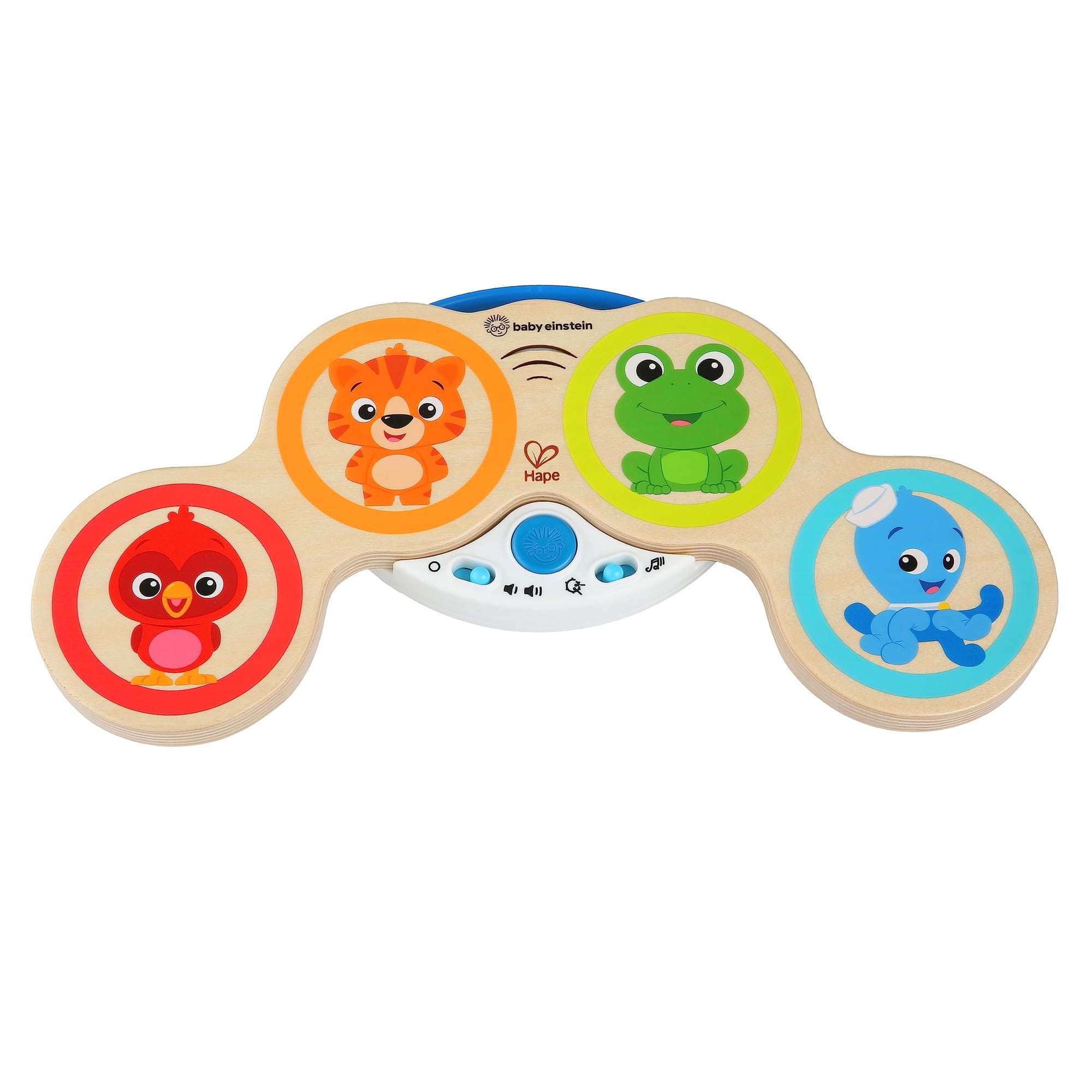 Juguete Musical Baby Einstein Magic Touch, Tambor De Madera De Más De 6 M