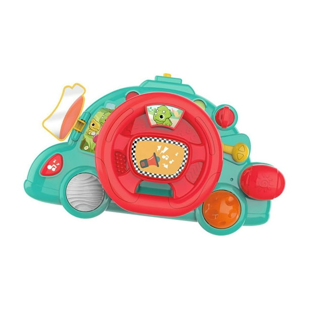 Volante Musical Eléctrico, Juguete De Simulación De Conducción Para Regalo, Niños Pequeños
