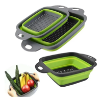 Genérico - Pack 2 Escurridores Plásticos Plegables 30Cm