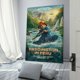 thumbnail image 3 of Paddington en Perú Cuadro decorativo colgante - Arte de pared - Póster enmarcado - Decoración de pared - Regalos para familia, amigos y aficionados 40*60 cm, 3 of 6
