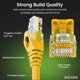 thumbnail image 2 of Cable Ethernet GEARit Cat6, paquete de 20, 1,5 m, amarillo, 2 of 7