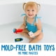 thumbnail image 2 of Botes de baño SplashEZ de juguete para niños pequeños, paquete de 3 unidades, sin agujero, 2 of 7