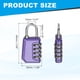 thumbnail image 2 of Candado de Combinación Uxcell, Candado de Combinación de 4 Dígitos para Exteriores Impermeable para Casillero de Gimnasio Equipaje Hogar Deporte Almacenamiento Púrpura Perla, 2 of 7