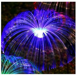 Genérico - Set 2 Luces Solares Tipo Medusa Jardín Rgb Multicolor Hogar