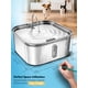 thumbnail image 5 of Fuente de agua para perros MAILOFY de acero inoxidable de 14 litros con 7 filtros, 5 of 9