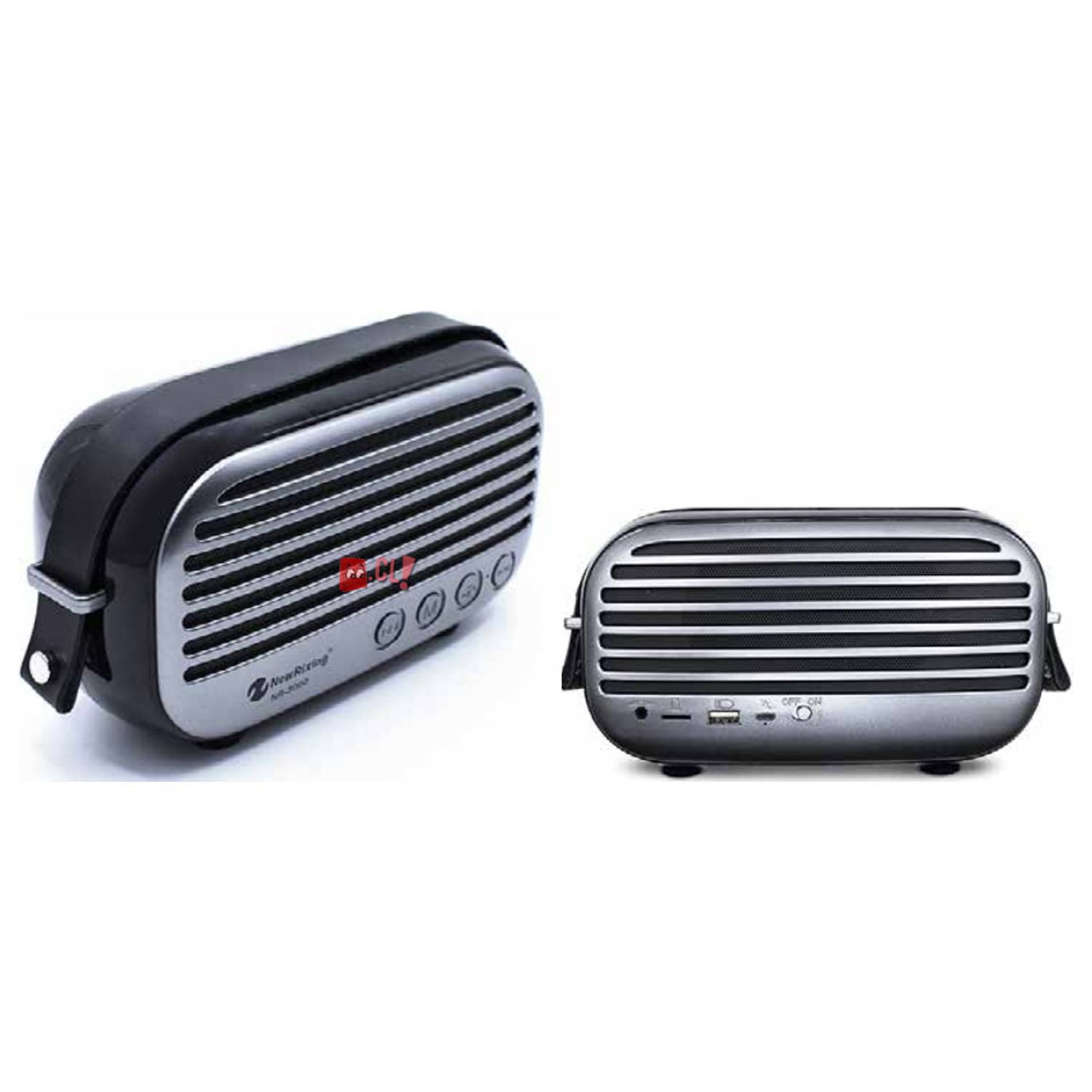 Puntostore - Parlante Bluetooth Recargable Usb-sd-fm-aux - Ps