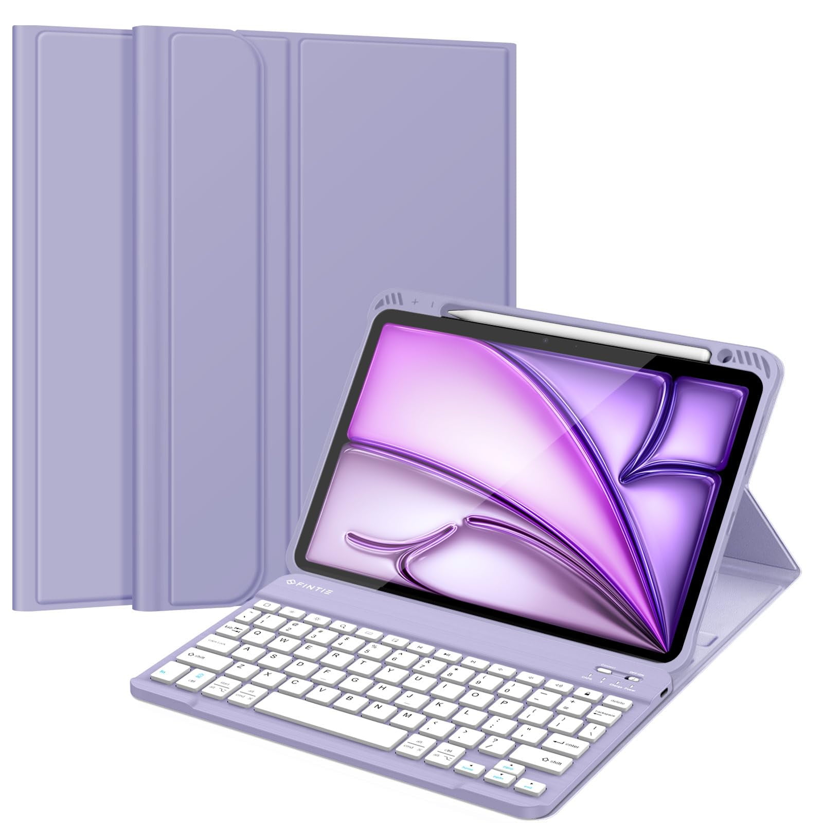 Funda Con Teclado Fintie Para Ipad Air 11" M3 (2025) M2 (2024)