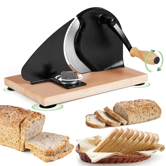 Manual de rebanadora de pan vanerepok para pan de masa madre casero