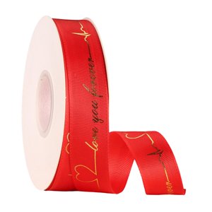 Bothyi - Cinta Del Día De San Valentín Manualidades Románticas De Bricolaje Para Tarjetas De Felicitación Corona Navideña Rojo