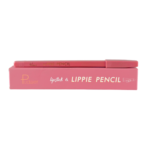 Lápiz labial Pudaier Matte #03, impermeable, vegano, libre de crueldad animal