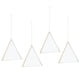 thumbnail image 2 of Set de 4 Espejos Triangulares Colgantes Taller Sin Fronteras, 2 of 3
