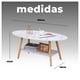 thumbnail image 5 of Mesa de Centro Elegante para Sala con Efecto Mármol beige, 5 of 5