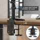 thumbnail image 4 of Soporte de escritorio para triple monitor Mount-It! para 13-32'', 4 of 9
