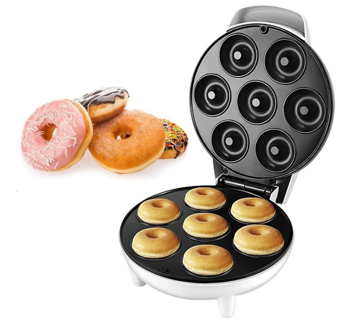 Genérico - Maquina Para Mini Donas Rosquilla Antiadherente