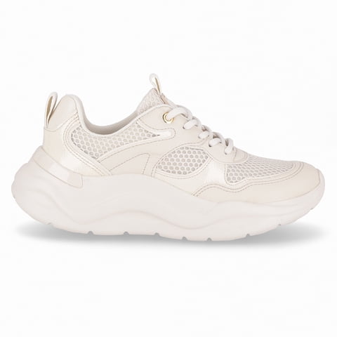 Zapatilla Mujer Crema Fascitis Piccadilly