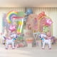 thumbnail image 3 of Set De Globos Para Fiesta Unicornio Arcoíris Número 7, 3 of 5