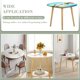 thumbnail image 3 of Pato Dodgers-theme Fitted Round Tablecloths Elastic Edged Table Covers Waterproof Table Cloth for Kitchen Holiday Party Tables Decor 120cm, 3 of 6
