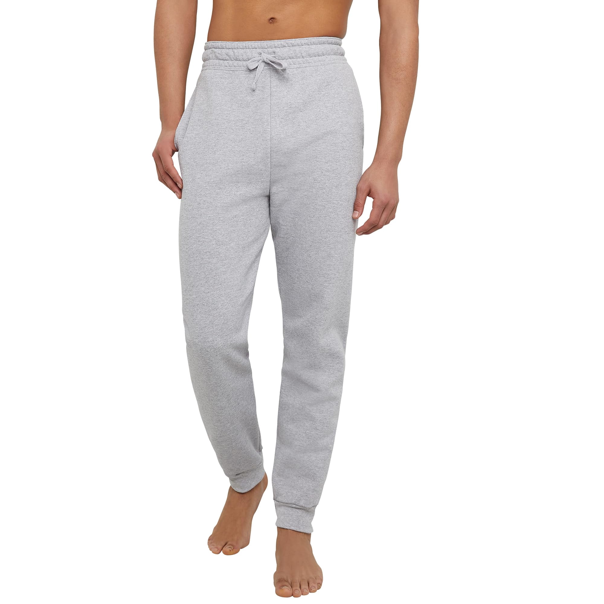 Pantalón Jogger Hanes Light Steel Talla Grande Con Bolsillos