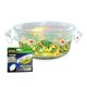 thumbnail image 1 of Rejilla anti salpicaduras Smartwares de 33 cm plegable con perlas rojas, 1 of 8