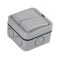 Bothyi - Interruptor Exterior Premium Ip66 Interruptor Impermeable Para Pared Cocina Exterior