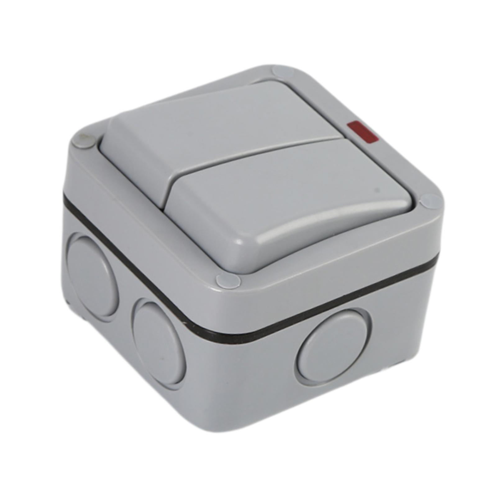 Bothyi - Interruptor Exterior Premium Ip66 Interruptor Impermeable Para Pared Cocina Exterior