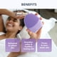 thumbnail image 5 of Cepillo de limpieza facial FOREO LUNA 4 Sensitive con limpiador, 5 of 7