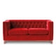thumbnail image 3 of Sofa Roma 2 C Tela Velvet Burdeo, 3 of 6