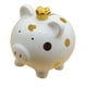 thumbnail image 3 of Hucha Regalo De Cumpleaños Caja De Ahorro De Dinero Figura De Cerdo De Escritorio Para El Hogar Niños Blanco, 3 of 3