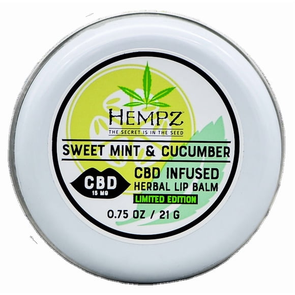 Bálsamo labial Hempz CBD Infused Herbal Edición Limitada Sweet Mint