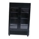 thumbnail image 3 of Mini 1/12 Casa De Muñecas Refrigerador Congelador Muebles De Madera Para Niños Niños Negro, 3 of 5