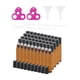 thumbnail image 2 of Botella Rollerball De 10 Ml Vial Portátil De Vidrio Vacío A Prueba De Fugas Roll On Container Para Aceites Corporales Almacenamiento De Perfume Viaje 50 Pcs, 2 of 5