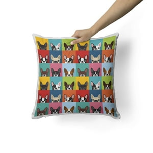 Creango - Cojin Decorativo Collage Perro Arte Pop