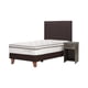 thumbnail image 2 of Cama Rosen Classique+ 1 Plaza + Muebles Lucio Café, 2 of 6
