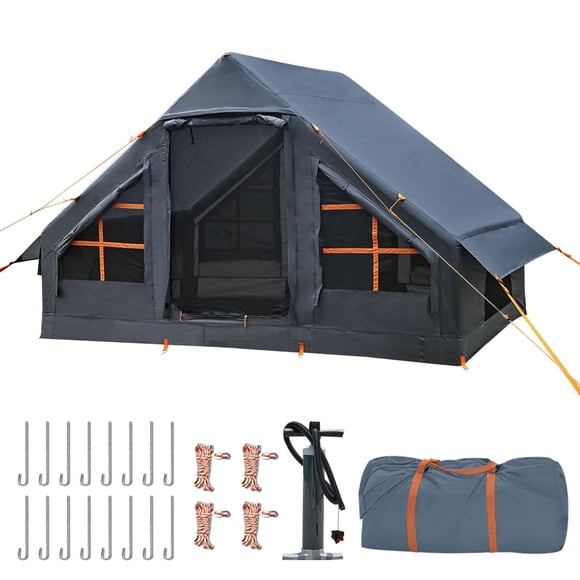 Carpa Inflable Para 4 A 6 Personas Impermeable Para 4 Estaciones