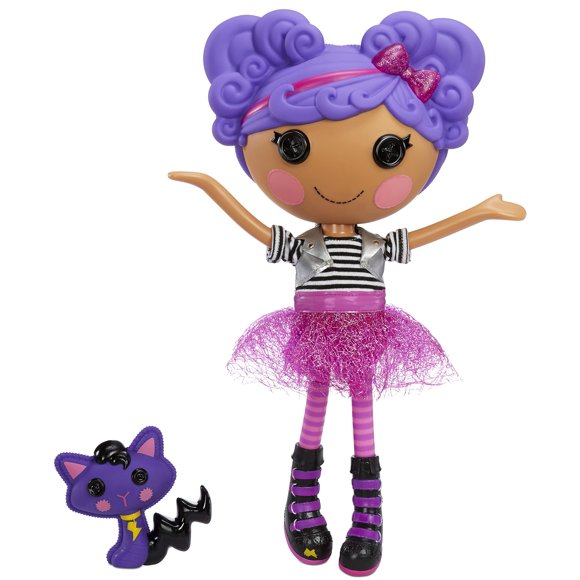 Muñeca Lalaloopsy Storm E. Sky con Cool Cat, 13'' con accesorios