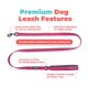 thumbnail image 2 of Correa para perros Best Pet Supplies Voyager con mango reflectante de neopreno, 2 of 7