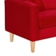 thumbnail image 5 of Sofa New Retro 3c Felpa 05 Rojo, 5 of 6