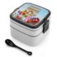 thumbnail image 1 of Los Muppets Bebés Fiambrera de Doble Capa, Contenedor de Almuerzo Portátil Apilable, Almacenamiento de Alimentos Hermético a Prueba de Fugas, 1000ml, 1 of 6