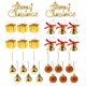 thumbnail image 3 of 26 unids set surtido bolas de navidad árbol de navidad colgando adornos decoración, 3 of 5