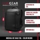 thumbnail image 2 of Mochila De Viaje 900d Luxgear Notebook Cabina 28 Litros Negro Liso, 2 of 3