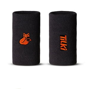 Muñequera Tilki Larga Pro Terry Gris X2 Tenis Padel