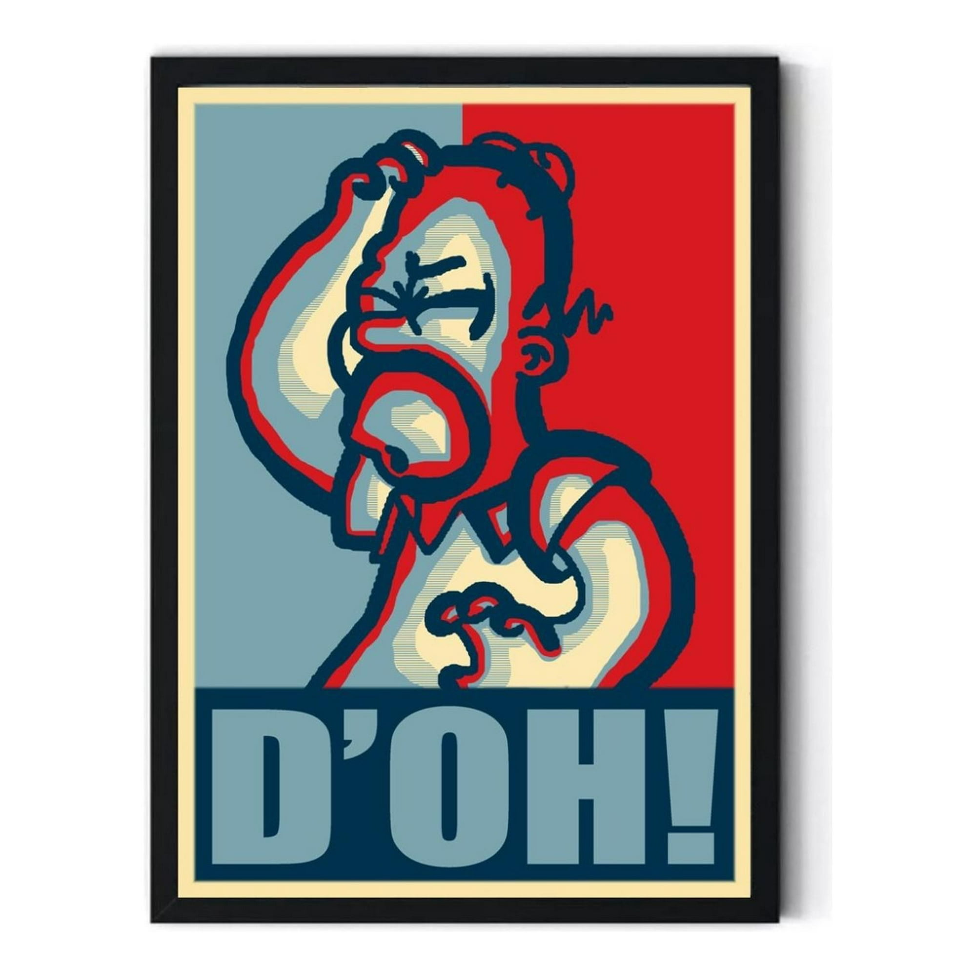 Genérico - Cuadro Homero Medidas 30x40