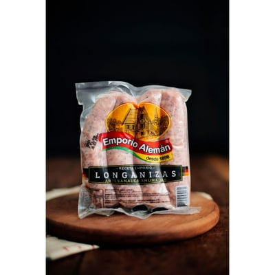 Longaniza Artesanal Ahumada 4 Un 480 G Emporio Alemán