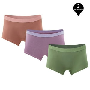 Giovacchino - Pack De 3 Calzones Boxer Pantaleta Bambú Mujer