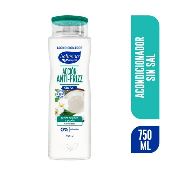 Acondicionador Bellerina ballerina coco jazmín, 750 ml