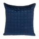 thumbnail image 1 of Cojín Marrisa de terciopelo azul y azul marino de la colección Parkland, 1 of 1